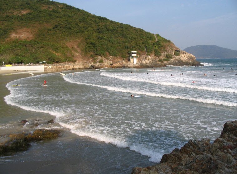 Big Wave Bay Beach, , China